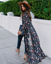 All Is Well Floral Duster Kimono